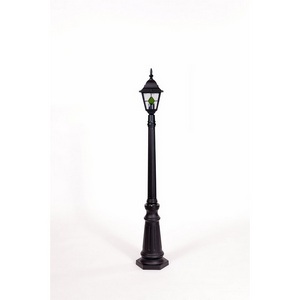 Изображение товара Наземный фонарь IP44 Oasis Light QUADRO M lead GLASS 79911MlgG Bl