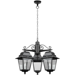 Изображение товара Уличный светильник подвесной IP44 79970L/3 Bl Oasis Light QUADRO L в виде фонаря