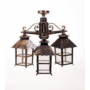 Изображение товара Потолочный светильник уличный IP44 Oasis Light CAIOR 2 81470A/3 Gb в виде фонаря