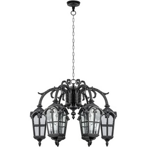 Изображение товара Уличный светильник подвесной IP44 Oasis Light PORTO 86170/6 16 Bl в виде фонаря