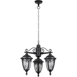 Изображение товара Уличный светильник подвесной IP44 Oasis Light FES 86370 3 02 Bl в виде фонаря