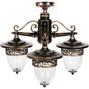 Изображение товара Потолочный светильник уличный IP44 Oasis Light KRAKOV 1 L 87270LA/3/02 Gb в виде фонаря