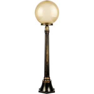 Изображение товара Наземный фонарь IP44 Oasis Light Globo Prism gold 88207PG Gb в форме шара