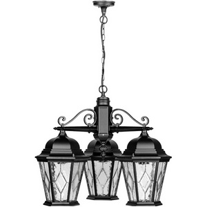 Изображение товара Уличный светильник подвесной IP44 2M 91470M/3 Bl ромб Oasis Light ASTORIA в виде фонаря