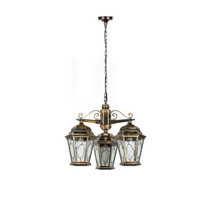 Изображение товара Уличный светильник подвесной IP44 Oasis Light ASTORIA 2M 91470M/3 Gb овал