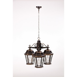 Изображение товара Уличный светильник подвесной IP44 2M 91470M/3 Gb ромб Oasis Light ASTORIA в виде фонаря