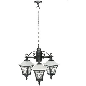 Изображение товара Уличный светильник подвесной IP44 2L 91870L/3 Bl Oasis Light VENECIA в виде фонаря