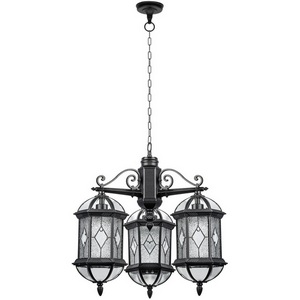 Изображение товара Уличный светильник подвесной IP44 Oasis Light SORENTO 92670 3 cover Bl в виде фонаря
