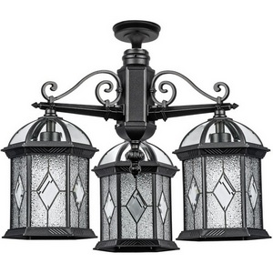 Изображение товара Потолочный светильник уличный IP44 Oasis Light SORENTO 92670A/3 Bl в виде фонаря
