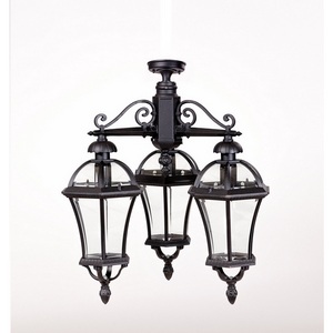 Изображение товара Потолочный светильник уличный IP44 Oasis Light ROMA L 95270LA/3 Bl в виде фонаря