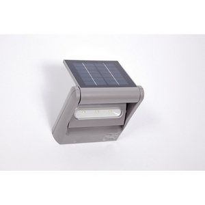 Изображение товара Настенный светильник уличный светодиодный с выключателем на солнечных батареях IP44 Oasis Light W6144S-1-SL