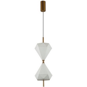 Изображение товара Подвесной светильник LED верт/горизонт. Odeon Light Sand Glass 7090/10L металл/ткань 4000K 220V