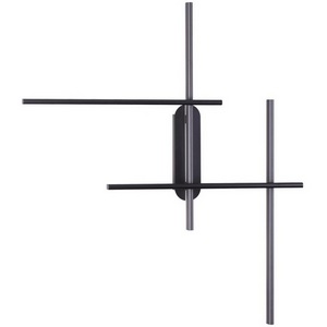 Изображение товара Настенный светильник Odeon Light Rudy 3890/36WLP L-VISION черный/металл LED 3000K/4000K (перекл. ч/з тумблер) 36W 220V