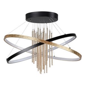 Изображение товара Подвесная люстра светодиодная Odeon Light Monica 3901/70CL кольцо с подвесками