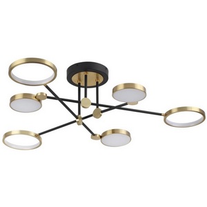 Изображение товара Потолочная люстра светодиодная диммер Odeon Light Denzel 4320/60CL кольцо