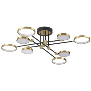 Изображение товара Потолочная люстра светодиодная диммер Odeon Light Denzel 4320/75CL кольцо