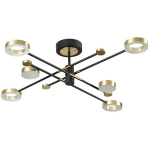 Изображение товара Потолочная люстра светодиодная диммер Odeon Light Denzel 4321/55CL кольцо