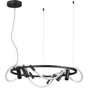 Изображение товара Подвесной светодиодный светильник 50W 2020Лм 4000K Odeon Light Corda 4391/55L гибкий неон кольцо