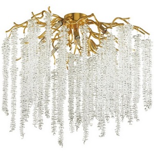 Изображение товара Потолочная люстра Odeon Light Banche 5005/8C форма ветки с подвесками