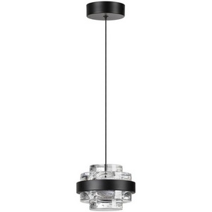 Изображение товара Каскадный подвесной светильник Odeon Light Klot 5031/6L черный/металл/акрил LED 6W 4000K 432лм