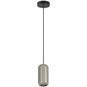 Изображение товара Подвесной светильник Odeon Light Ovali 5053/1D PENDANT черный/серый/металл GU10 LED 4W