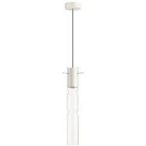 Изображение товара Подвесной светильник Odeon Light Scrow 5059/5LB PENDANT белый/прозрачный/металл/стекло LED 5W 3000K