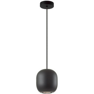 Изображение товара Подвесной светильник Odeon Light Cocoon 5060/1BA PENDANT черный/металл GU10 LED 4W