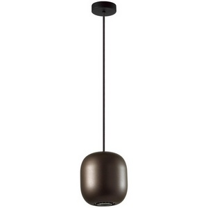 Изображение товара Подвесной светильник Odeon Light Cocoon 5060/1DA PENDANT коричн./черный/металл GU10 LED 4W