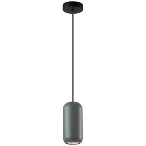 Изображение товара Подвесной светильник Odeon Light Cocoon 5060/1E PENDANT темн.зеленый/черный/металл GU10 LED 4W