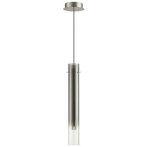 Изображение товара Потолочный светильник подвесной в стиле модерн Odeon Light Shiny 5061/5LA PENDANT серебристый/дымчатый/металл/стекло LED 4W 3000K