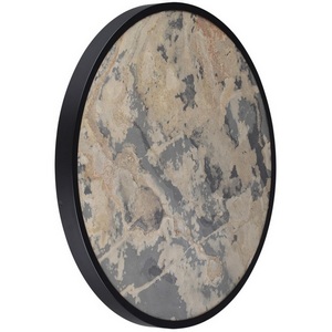 Изображение товара Настенно-потолочный светильник Odeon Light Bergi 5064/50L черн./серо-беж./металл/натур.камень/акрил с переключ.цветов.темпер. LED 50W 3000К/4000K/6000K
