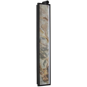 Изображение товара Настенно-потолочный светильник со спотом Odeon Light Stoflake 5078/30WL черн./серо-беж./металл/натур.камень/акрил LED 30W 3000K