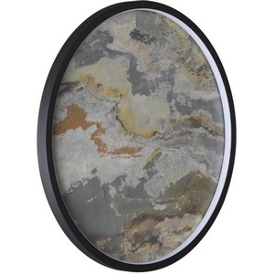 Изображение товара Настенно-потолочный светильник Odeon Light Stoflake 5078/35L черн./серо-беж./металл/натур.камень/акрил LED 35W 3000K