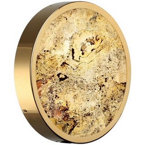 Изображение товара Настенно-потолочный светильник Odeon Light Bergi 5079/24L зол./серо-беж./металл/натур.камень/акрил с переключ.цветов.темпер. LED 24W 3000К/4000K/6000K