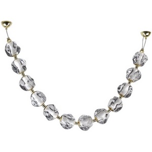 Изображение товара Подвесной светильник бусы" Odeon Light Jemstone 5085/48L золото/прозрачный/металл/акрил LED 48W 4000K 2400Лм"