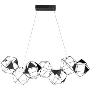 Изображение товара Люстра led для гостиной Odeon Light Trellis 5087/32L черный хром/металл LED 32W 4000K 1900Лм