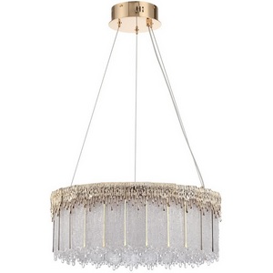 Изображение товара Подвесная люстра Odeon Light Cleo 5091/60L золотой/стекло LED 60W 3700K