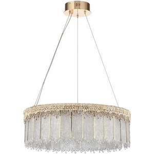 Изображение товара Подвесная люстра Odeon Light Cleo 5091/80L золотой/стекло LED 80W 3700K