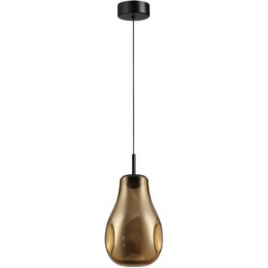 Изображение товара Подвесной светильник Odeon Light Nave 5098/4LA черный/золотой/металл/стекло LED 4W 4000K