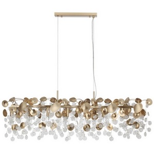 Изображение товара Подвесная люстра Odeon Light Coins 5104/8A золотистый/прозрачный металл/стекло E14 8*40W 220В