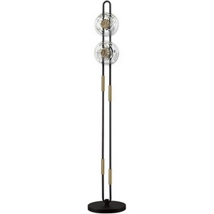 Изображение товара Торшер Odeon Light Magnet 5407/23FL черный/золотой/металл/стекло LED 23W 3000K 1940Лм