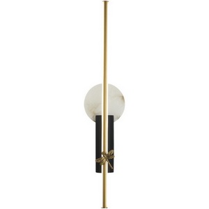 Изображение товара Настенный светильник Odeon Light Strekoza 5413/18WL античная бронза/алебастр/декор металл LED*18W 3000K