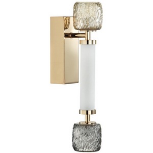 Изображение товара Бра светодиодное Odeon Light Kliff 5426/13WL золотой/белый/дымчатый/коньячный/металл/стекло/акрил LED 13W 3000K