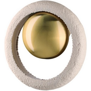 Изображение товара Настенный светильник на штанге Odeon Light Saturn 5443/1W сатинированн.латунь/беж./металл/полирезин 1*G9 LED*6W