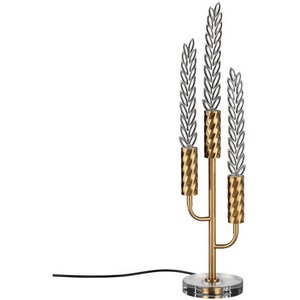 Изображение товара Настольная лампа Odeon Light Kolos 5449/9TL сатинированн.латунь/прозрачн./металл/стекло/хрустальное стекло/эпоксидная смола LED 9W 3000K