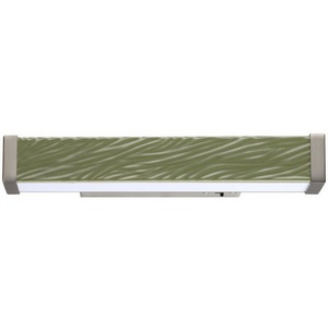 Изображение товара Настенный светильник светодиодный Odeon Light Riviera 5451/10WLA зеленый/никель/металл/керамика/акрил LED x 10W 2000К/3000K/4000K/переключ