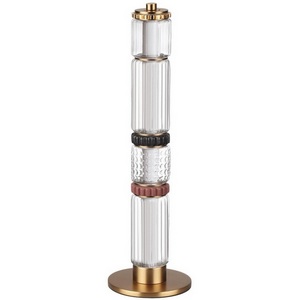 Изображение товара Настольная лампа Odeon Light Collier 5455/15TL сатин.латунь/терракот/черный LED 15W 4000K