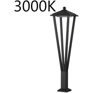 Изображение товара Уличный наземный светильник Odeon Light Bearitz 6655/12GL3 черный/металл/акрил IP65 LED 12W 3000K 220V