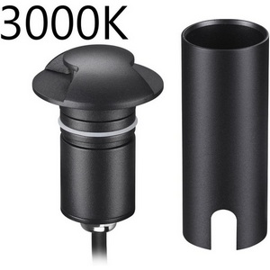 Изображение товара Встраиваемый круглый грунтовый светильник Odeon Light Wald 6662/2GL3 черный/металл IP67 LED 3W 3000K 12V/24V
