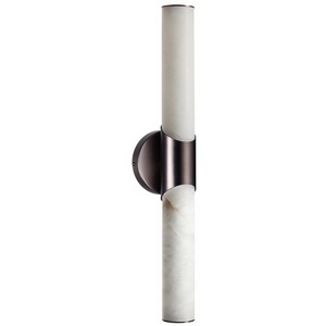 Изображение товара Настенный светильник Odeon Light Marbella 6673/12WL темная латунь/металл/алебастр IP20 LED 12W 540Лм 3000K/4000K